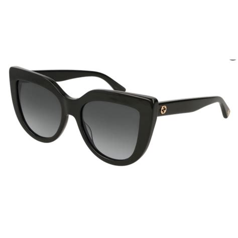 gg 0164s gucci recensioni|Gucci GG0164S 001 Sunglasses Black .